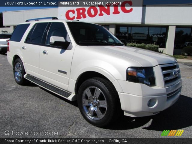 2007 Ford Expedition Limited in White Sand Tri Coat Metallic