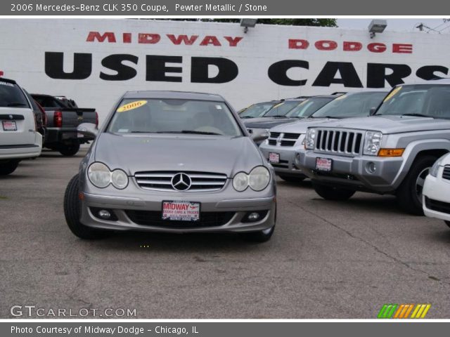 2006 Mercedes-Benz CLK 350 Coupe in Pewter Metallic