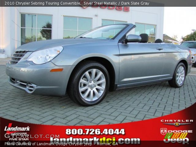 2010 Chrysler Sebring Touring Convertible in Silver Steel Metallic