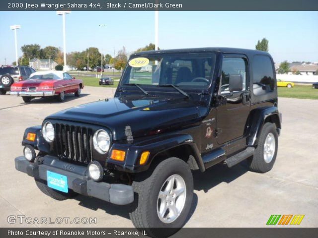 2000 Jeep Wrangler Sahara 4x4 in Black