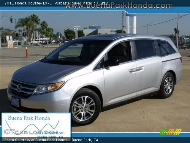 2011 Honda Odyssey EX-L in Alabaster Silver Metallic