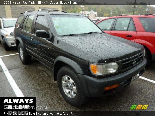 1998 Nissan pathfinder black