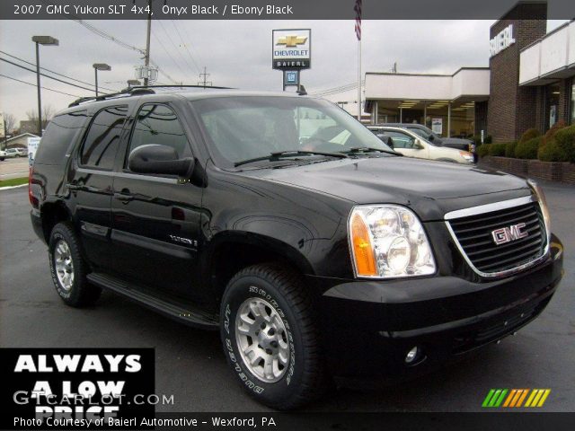 2007 GMC Yukon SLT 4x4 in Onyx Black