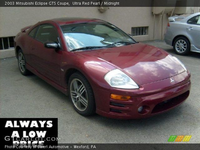 2003 Mitsubishi Eclipse GTS Coupe in Ultra Red Pearl