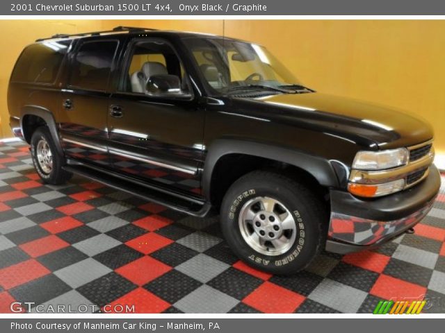 2001 Chevrolet Suburban 1500 LT 4x4 in Onyx Black