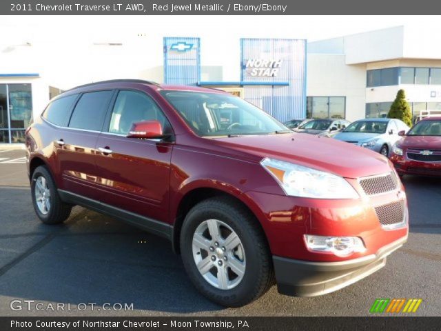 2011 Chevrolet Traverse LT AWD in Red Jewel Metallic
