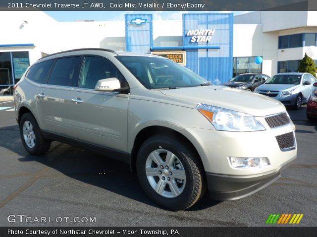 2011 Chevrolet Traverse LT AWD in Gold Mist Metallic