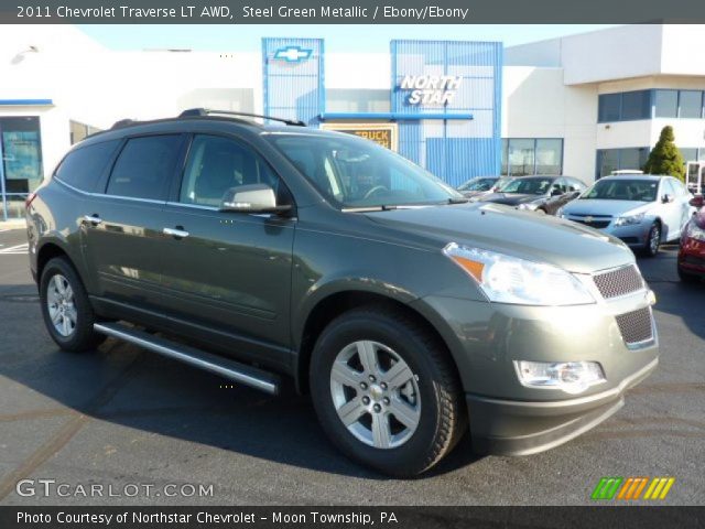 2011 Chevrolet Traverse LT AWD in Steel Green Metallic