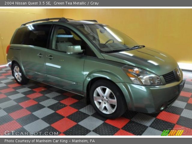2004 Nissan Quest 3.5 SE in Green Tea Metallic