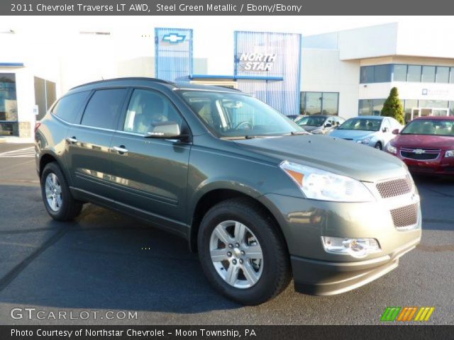 2011 Chevrolet Traverse LT AWD in Steel Green Metallic