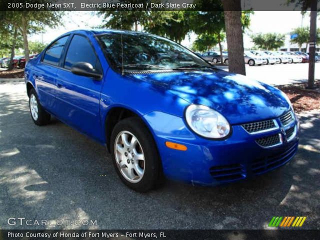 2005 Dodge Neon SXT in Electric Blue Pearlcoat