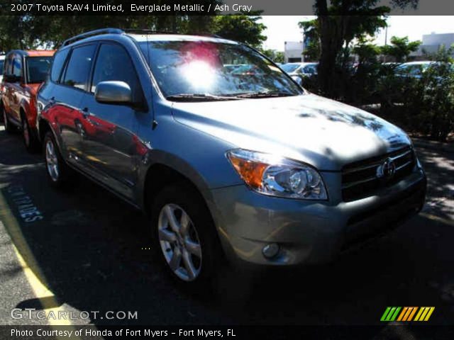 2007 Toyota RAV4 Limited in Everglade Metallic