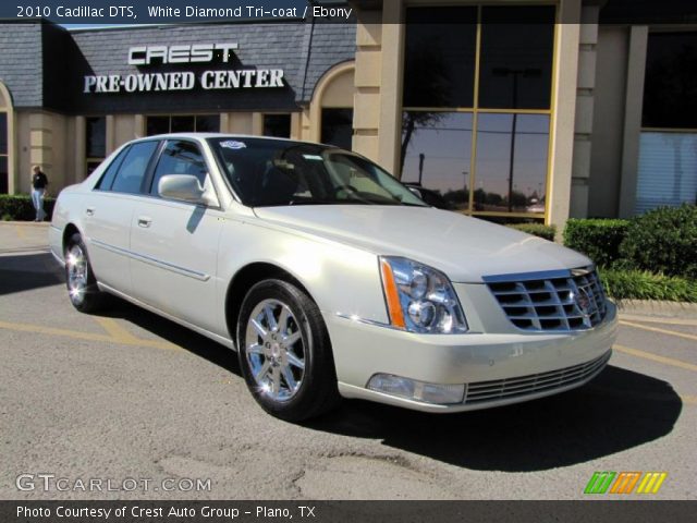 2010 Cadillac DTS  in White Diamond Tri-coat