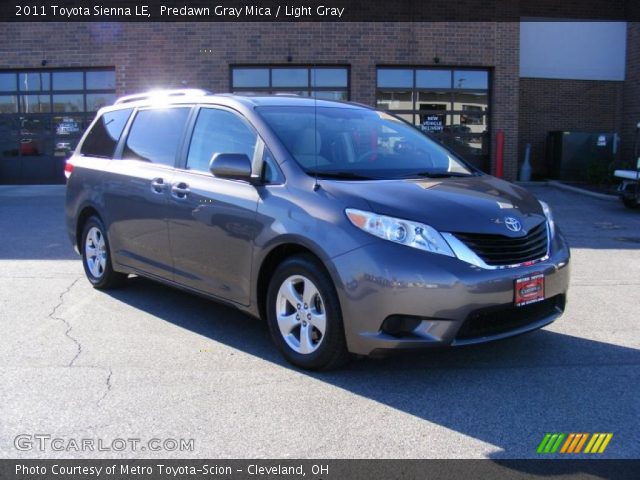 2011 Toyota Sienna LE in Predawn Gray Mica