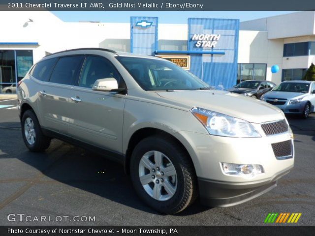 2011 Chevrolet Traverse LT AWD in Gold Mist Metallic