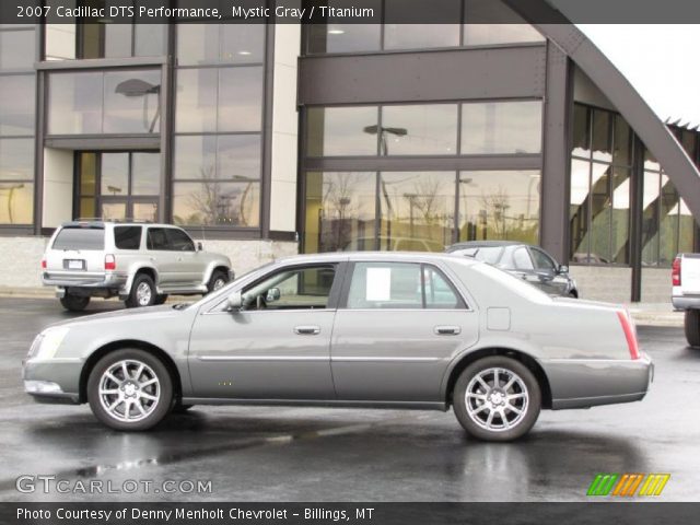 2007 Cadillac DTS Performance in Mystic Gray