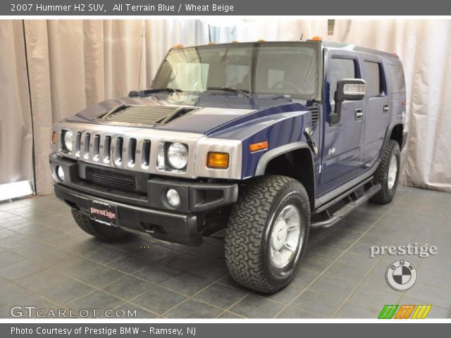 2007 Hummer H2 SUV in All Terrain Blue
