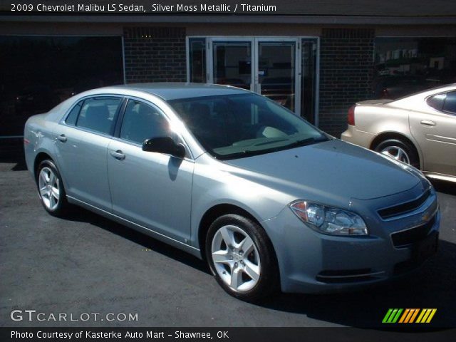 2009 Chevrolet Malibu LS Sedan in Silver Moss Metallic