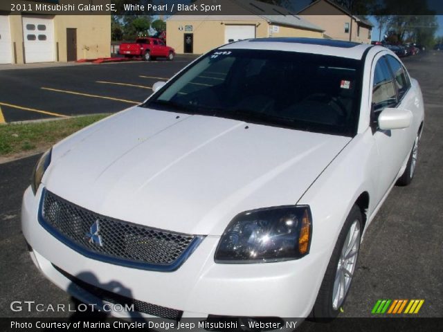 2011 Mitsubishi Galant SE in White Pearl