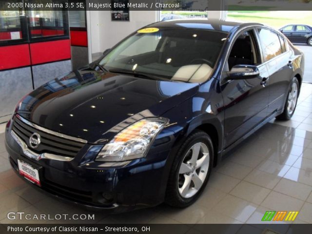 2008 Nissan Altima 3.5 SE in Majestic Blue Metallic