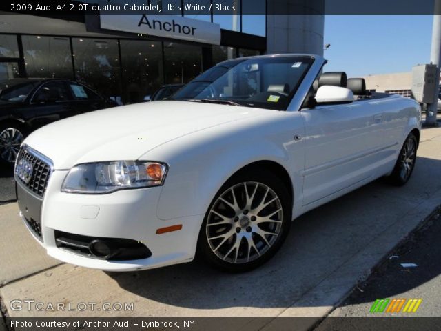 2009 Audi A4 2.0T quattro Cabriolet in Ibis White