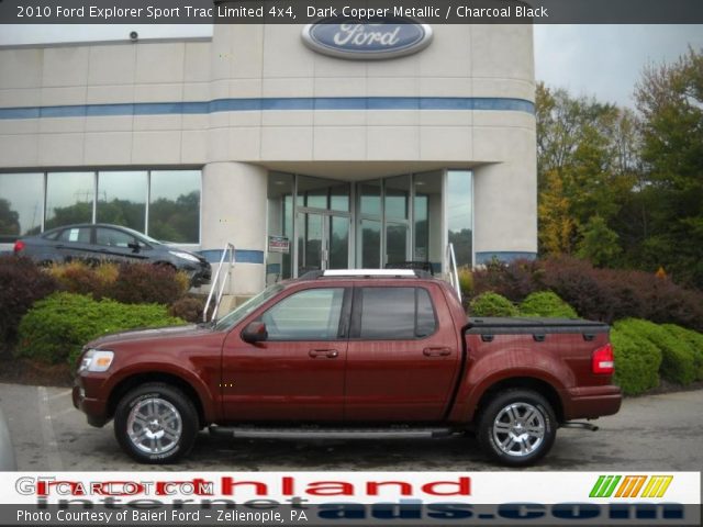 2010 Ford Explorer Sport Trac Limited 4x4 in Dark Copper Metallic