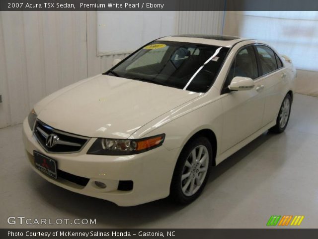 2007 Acura TSX Sedan in Premium White Pearl