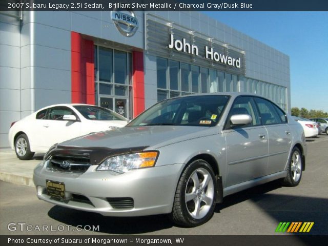 2007 Subaru Legacy 2.5i Sedan in Brilliant Silver Metallic