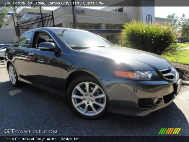 2008 Acura TSX Sedan in Carbon Gray Pearl