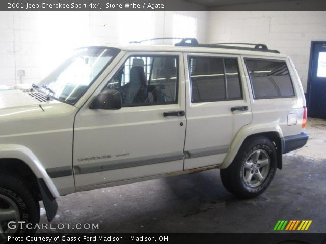 2001 Jeep Cherokee Sport 4x4 in Stone White