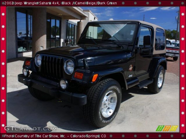 2002 Jeep Wrangler Sahara 4x4 in Black