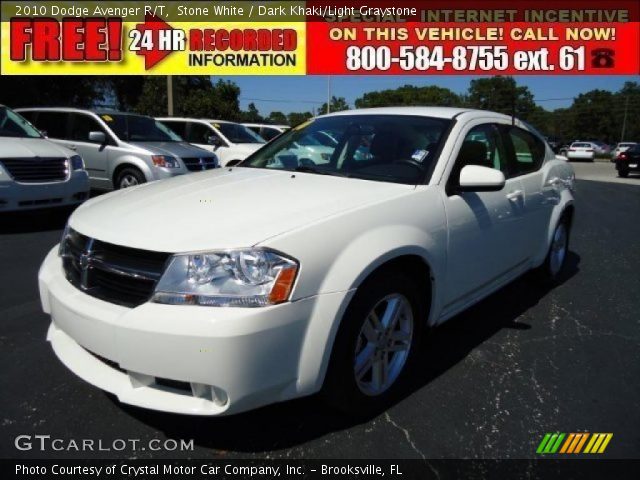 2010 Dodge Avenger R/T in Stone White