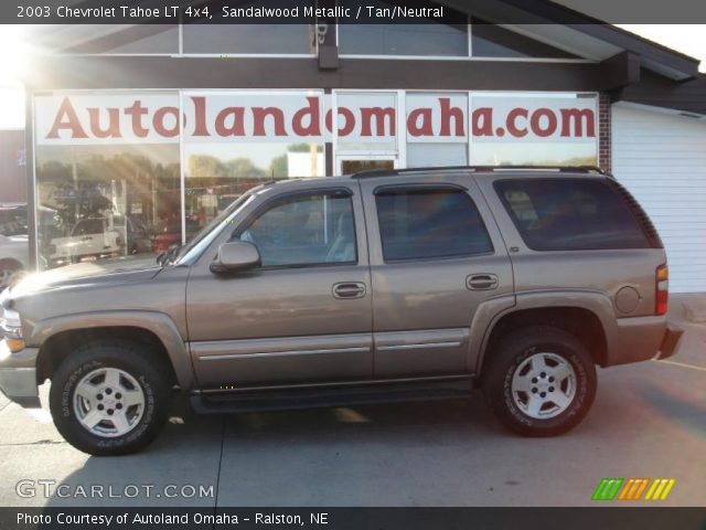 2003 Chevrolet Tahoe LT 4x4 in Sandalwood Metallic