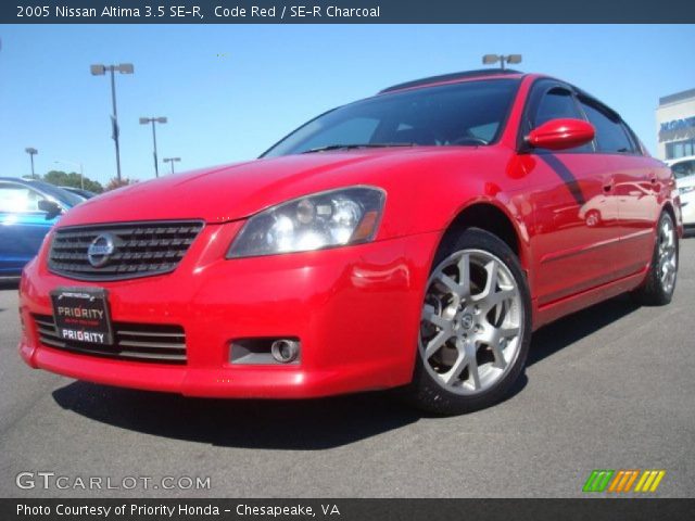 2005 Nissan Altima 3.5 SE-R in Code Red