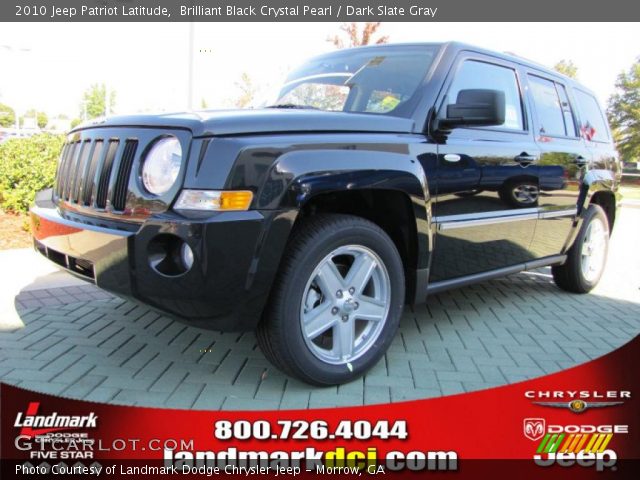 2010 Jeep Patriot Latitude in Brilliant Black Crystal Pearl