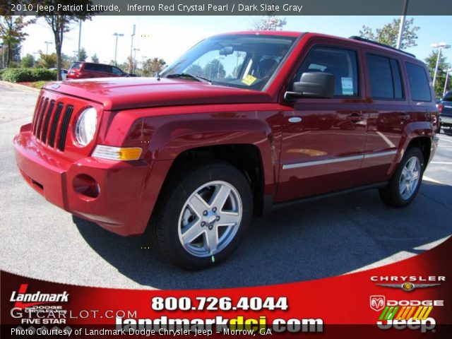 2010 Jeep Patriot Latitude in Inferno Red Crystal Pearl