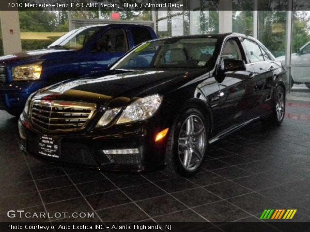 2010 Mercedes-Benz E 63 AMG Sedan in Black