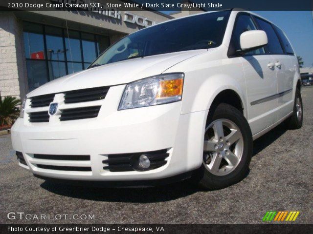 2010 Dodge Grand Caravan SXT in Stone White