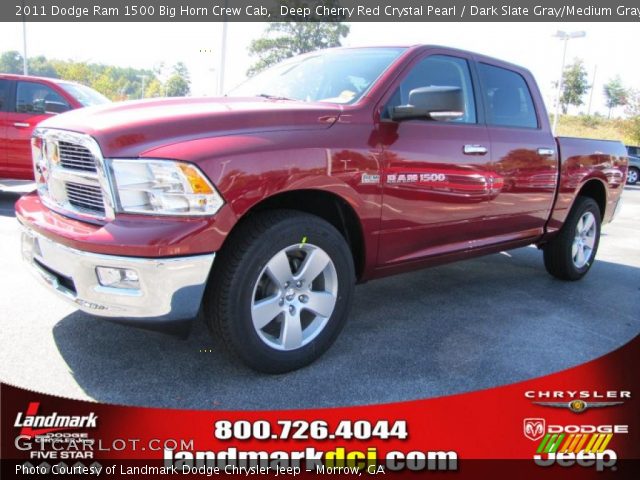 2011 Dodge Ram 1500 Big Horn Crew Cab in Deep Cherry Red Crystal Pearl