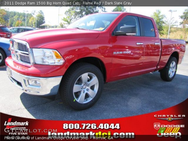 2011 Dodge Ram 1500 Big Horn Quad Cab in Flame Red