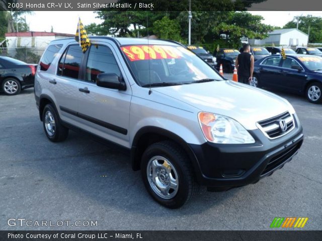 2003 Honda CR-V LX in Satin Silver Metallic
