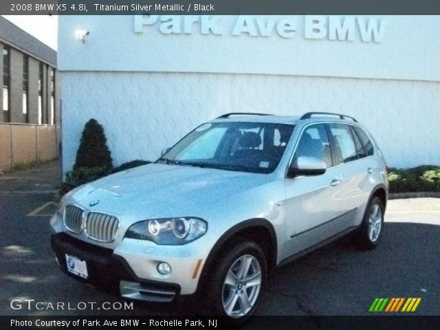 2008 BMW X5 4.8i in Titanium Silver Metallic