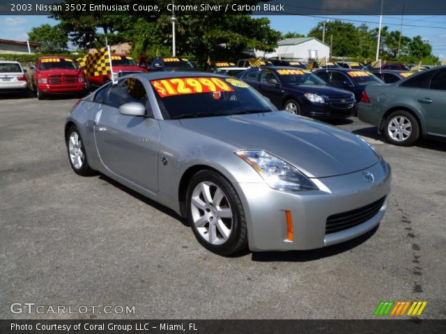 2003 Nissan 350Z Enthusiast Coupe in Chrome Silver