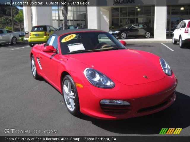 2009 Porsche Boxster  in Guards Red