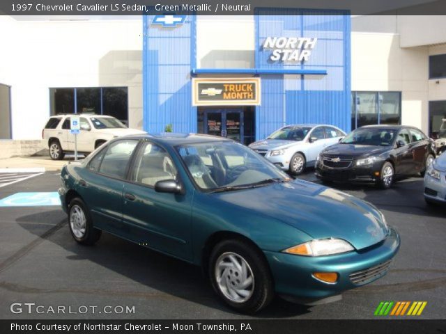 1997 Chevrolet Cavalier LS Sedan in Green Metallic