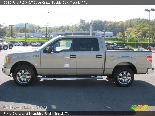 2010 Ford F150 XLT SuperCrew in Pueblo Gold Metallic