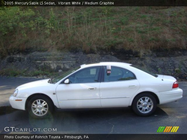 2005 Mercury Sable LS Sedan in Vibrant White