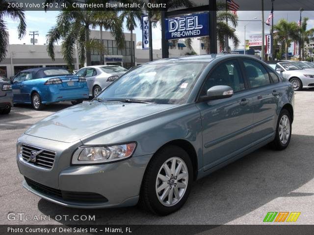 2008 Volvo S40 2.4i in Chameleon Blue Metallic