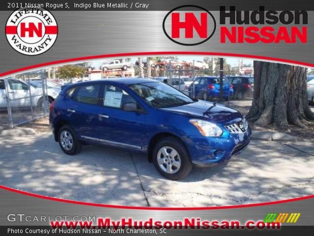 2011 Nissan Rogue S in Indigo Blue Metallic