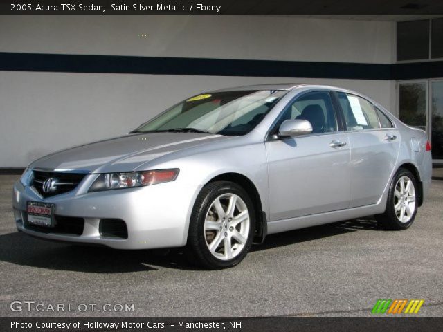 2005 Acura TSX Sedan in Satin Silver Metallic